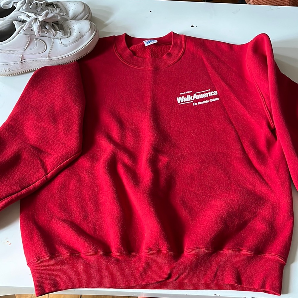 Vintage Walk America March of Dimes Boxy Sweatshirt